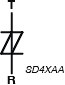 设备符号TISP4XXXLX